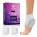 Orthopeo Premium Silicone-Jersen Protection Gel heel cushion 1 pair of silicone heels for protection with gel in heel spur Bladder protection Hacken cushion Protection against heel pain dry cracked heel