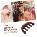 Buy Combined Massage Comb - Wooden Wide Tooth Comb for Curly Hair & Head Massage Tool | Perfect for Women's Hair Care - 10.50x5.00cm Brown - Buy Online on GoSupps.com