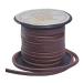 DreamNGet 3mm Genuine Brown Color Leather String Cord 10m (10.93 Yards) Round Laces for Necklaces Bracelets Jewelry Making Crafts