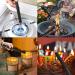 ARECTECH Rechargeable Electric Lighter - Plasma Arc Candle Lighter for Camping & Kitchen - USB Rechargeable - Black - Buy Online on GoSupps.com
