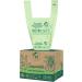 UNNI Compostable Bags with Handles 2.6 Gallon 9.84 Liter 50 Count 0.68 Mil Samll Kitchen Food Scrap Waste Bags T-Shirt Bags ASTM D6400 US BPI & Europe OK Compost Home Certified San Francisco 2.6 Gallon 50 Count (Pack of 1)