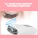Eyelash Fan Dryer USB Mini Fan Air Conditioning Blower Electric Bladeless Cooling Fan Rechargeable Grafting Eyelashes Glue Dryer Fan for Eyelash Extension(White) - Buy Online on GoSupps.com