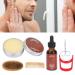 Premium Beard Care Set for Men | Professional Grooming Kit with Comb Scissors Brush & Moisturizing Oil - Buy Online on GoSupps.com