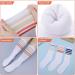 Buy Utensilsto 3 Pairs Women's Tennis Socks | Retro Long White Sports Socks for Ladies | International Shipping Available - Buy Online on GoSupps.com