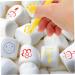OFFSCH 3pcs Baking Pen Baking Coloring Tool Edible Color Markers Edible Markers for Edible Pens Plastic - Buy Online on GoSupps.com