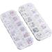Halloween Nail Art Slices Exquisite Funny Skull Pattern 3D Clay Nail Slices Decoration for Nail Salon for Halloween Party - Buy Online on GoSupps.com