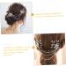 WOFASHPURET 1Pc double hair comb Wedding Crystal Hair Comb Bridal Hair Combs wedding jewelry for bridesmaids crystal hair chain hair pin jewelry French rhinestones flowers Miss white - Buy Online on GoSupps.com