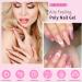 Poly Nail Gel Set - 8 Fall Colors for Beginners & Professionals | White Pink Nail Extension Gel for DIY Nail Art | Perfect for Thanksgiving & Halloween - Buy Online on GoSupps.com