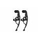 Skyrunner 2018 New Model Jumping Stilts POGO Stilts Kangaroo Shoes Bouncing Spring Stilts Men Women Fitness Exercise Black Load Weight:90-100KG/198-220LBS