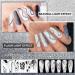 Supwee Reflective Glitter Liner Gel Polish Set - Silver & Black Disco Glitter for DIY Nail Art | Soak Off UV Gel 116 - Buy Online on GoSupps.com