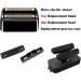 BaBylissPRO Barberology Cordless Metal Double Foil Shaver FXFS2 Replacement Foil and Cutters - Black/2pc - Buy Online on GoSupps.com