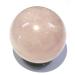 Crystal Miracle Natural 146 Grams Rose Quartz 46 MM Sphere Crystal Healing Reiki FENG Shui Home Office Gift Energy Meditation Love Health Wealth Relations Metaphysical Gemstone Spiritual Power