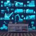 Glow in The Dark Construction Vehicles Wall Stickers - Transport Cars Theme Fluorescent Decals for Kids Bedroom Nursery - Buy Online on GoSupps.com