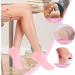 FEXPDL 3 Pairs Women Foot Spa Pedicure Silicone Socks Moisturising Socks Anti Slip Aloe Socks Silicone Socks for Women Spa Gel Socks Foot Spa Gel Silicone Socks for Women Moisturising Feet (Pink) - Buy Online on GoSupps.com