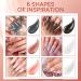 Modelones Poly Nail Gel Kit - Nude Gray Glitter Extension Set with Slip Solution | All-in-One Professional French Nail Builder - Buy Online on GoSupps.com
