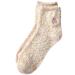 Earth Therapeutics Hemp Seed Oil Plush Socks - Peach Confetti | 1 Pair - Buy Online on GoSupps.com