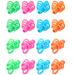 Sannix 16 pieces of pencil handles for children handwriting grip correction training pen pen writing aid tools for children toddlers preschools children adults students 16 pieces - 2 styles