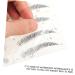 Mipcase 12pcs Eyebrow Stickers Beauty Tools Eyebrows Cosmetics Tattoos Temporary Brow Tattoos Make up Post - Buy Online on GoSupps.com