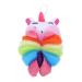 Angoily Bath Ball Scrubber Sponge Shower Balls Wash Clothes for Baby Tools for Kids Loofah for Kids Cartoon Bath Flowers Shower Tools Bubble Makers Foam Ball Mesh Pink Child Pe