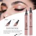 FITDON 3PCS Double-sided Liquid Eyeliner Stamp Waterproof Smudge-proof Long Lasting Wing Eye Liner Star Heart Seal Stamp Makeup Tool 1 count (Pack of 3) - Buy Online on GoSupps.com