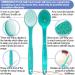 Amerwash Plus 14-inch Long Handle Back Brush - 2 Pack Blue Bath Scrubber for Body Exfoliating - Buy Online on GoSupps.com