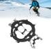 Buy Nail Chain Shoe Covers - Stainless Steel Non-Slip 8-Teeth Traction for Snow & Mud - Black - International Shipping Available - Buy Online on GoSupps.com