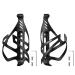 Corki cycles bike bottle holder made of aluminum- slightly universal bike beverage owner for racing bike MTB gravel bike and e-bike black 2pack set black 2 Pack
