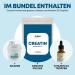 Creatine Monohydrate Powder 600g Bundle with Shaker & Vitamin D3 Drops - Best Alternative to Capsules - Premium Creatine from Trusted Brand - Buy Online on GoSupps.com