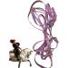 Small Horse Halter | Tied Halter Adjustable Chin & Throat Snap Horse Safety Halter | Comfortable Padded Nylon Horse Halter for Training Equestrian Grooming Purple - Buy Online on GoSupps.com