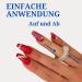 Sanaviva Acupressure Rings 2 pcs | Promote Blood Flow | Finger Massage | Ying Yang Energy | Silver Wellness Ring - Buy Online on GoSupps.com