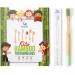 Kids Bamboo Toothbrushes - Biodegradable BPA-Free Eco-Friendly FSC Certified PETA Approved - 6 Pack with Soft Nylon Bristles - Buy Online on GoSupps.com