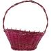 Shop Fuchsia Gift Basket Handcrafted Split Willow | 45 x 28 x 22 cm - Perfect for Any Occasion | International Shipping Available - Buy Online on GoSupps.com