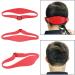 Neckline Shaving Template Curved Silicone Adjustable Hair Cutting Band for Kids for Beauty Salon (Red) - Buy Online on GoSupps.com