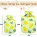 Naanle 1L Yellow Juicy Lemon Hot Water Bottle | Transparent Pain Relief & Warm Hand/Foot Therapy | Ideal for Bed & Cold Therapy - Buy Online on GoSupps.com