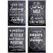 Youding Motivational Quotation Posters 20 Inspiring Growth Mindset Prints for Home Office & School Wall Art - Buy Online on GoSupps.com