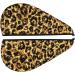 Gold Glitter Leopard Microfiber Hair Towel - Soft Super Absorbent Quick-Dry Wrap for Long Curly & Thick Hair - Buy Online on GoSupps.com