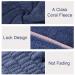 SweetCat Microfiber Bowtie Headband - Soft, Absorbent Hair Band for Women and Girls (Blue+White) - Buy Online on GoSupps.com