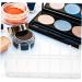 Beavorty 5pcs Eye Shadow Storage Box Lipstick Holder Makeup Brush Holder Acrylic Makeup Stand Powder Make up - Buy Online on GoSupps.com