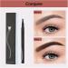 2 Eyebrow Pencils 3D Waterproof Microblading Eyebrow Pencil 4 Magic Eyebrow Pencils Long-Lasting Professional Fine Enhancement Stencil Eyebrow Pencil(Color:Brown) 1 count (Pack of 1) Brown - Buy Online on GoSupps.com