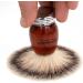 Brent Berkeley Original Razor Brush - Silvertip Fiber Vegan Shaving Brush for Cream & Gel - Fast-Drying Synthetic Hair for Wet Shaving - Buy Online on GoSupps.com
