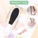 4 Pieces Double-Sided Foot File Foot Rasp File Dead Skin Remover Foot Scrubber Disposable Foot Rasp Manicure File Callus Hard Skin Remover for Dry Cracked Feet Dead Skin Calluses Cracks - Buy Online on GoSupps.com