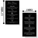 Brow Henna Aftercare Cards | 2x3.5 Business Card Size | Brow Artist Supplies | Henna Brow Care Tips | Black and White Design - Buy Online on GoSupps.com
