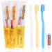 Disposable Toothbrushes with Toothpaste Disposable Toothbrush with Toothpaste 3 Colors 30 Pack