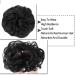 Messy Hair Bun Scrunchie Extension - Curly Wavy Updo for Women (Natural Black) - Buy Online on GoSupps.com