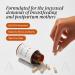 ANYA Postpartum Multivitamin, Postnatal Vitamin for Women Breastfeeding, 30 Capsules - Vitamins A, C, D3, Zinc, B12, Biotin, Folate and Iron - 100% Vegan, Non-GMO, Gluten Free, Baby Shower Gifts - Buy Online on GoSupps.com