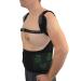 4DflexiSPORT Arm Sling Child (2-3yr black/black trim) Medical Grade Extra Deep Feel-safe Easy-fit Cooling Ultra-comfort Includes Smiley Sticker. Fits R or L arm.