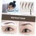 Beavorty Instant Transfer Eyebrows Authentic Eyebrows 18pcs Creative Long Lasting Fashion Hair-Like Imitation Eye Sticker Eye Stickers Brow - Buy Online on GoSupps.com