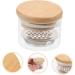 Ipetboom Nail Art Brush Cup Nail Art Tools Glass Nail Tools Manicure Nail Dish with Wooden Lid Nail Liquid Holder Nail Dish Cups Mini Plate Cup Nail Frame Acrylic The Brush Stainless Steel - Buy Online on GoSupps.com