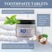 Solid Toothpaste Toothpaste Tablets Toothpaste Tablets Chewable Mouthwash Tablets Natural Paste Natural Glass Without Fluoride Environmentally Friendly Travel Friendly (2 Pieces) - Buy Online on GoSupps.com