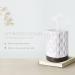 Large Room White Ceramic Essential Oil Diffuser - 250ml Aromatherapy Diffuser with 4 Timers, 7 Night Lights, and Auto Off Function - Ideal for Home Gift - Buy Online on GoSupps.com